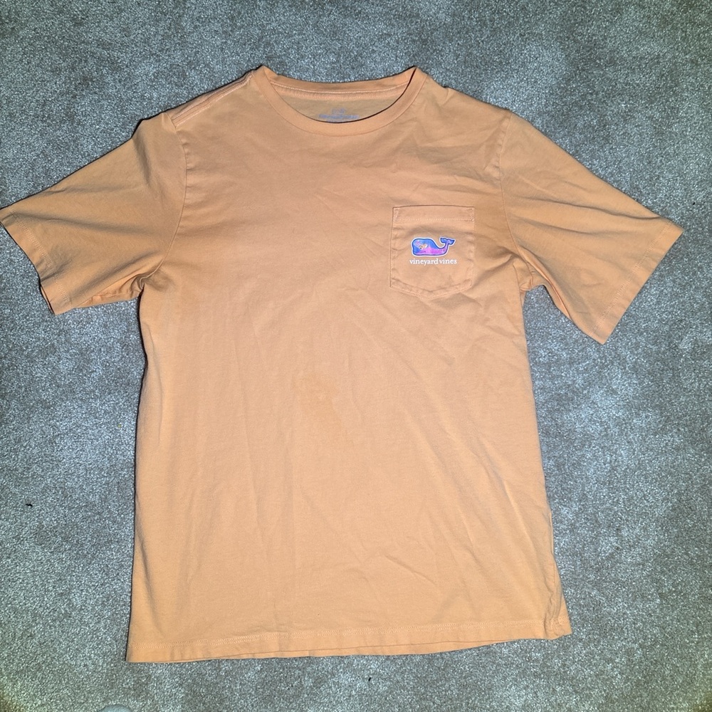 Vineyard Vines Peach Short Sleeve Tee